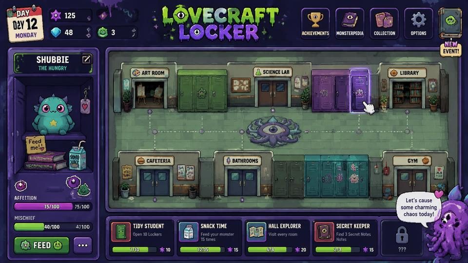 Lovecraft Locker 中文界面 资料图 1
